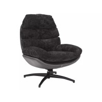 Atpūtas krēsls GISELLE melns Atpūtas krēsls GISELLE melns